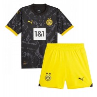 Borussia Dortmund Niklas Sule #25 Vieras Peliasu Lasten 2023-24 Lyhythihainen (+ Lyhyet housut)